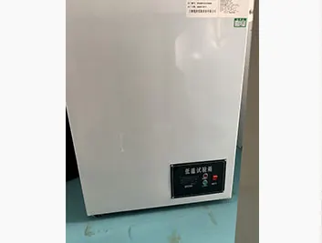 Low temperature test chamber